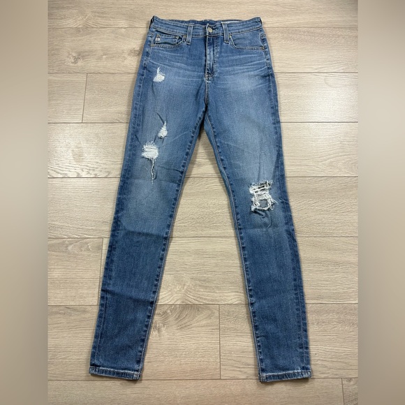 AG The Mila Super High Rise Skinny Ankle Jeans - Picture 2 of 13